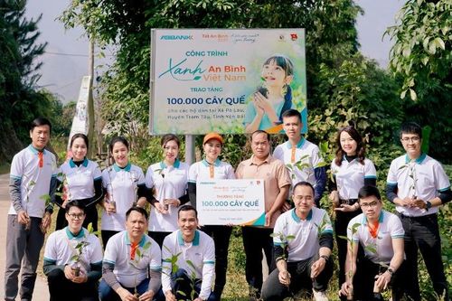 ABBANK gây quỹ thành công 100.000 cây quế tặng bà con tỉnh Yên Bái