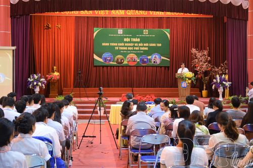 Hội thảo Hành trình khởi nghiệp và đổi mới sáng tạo