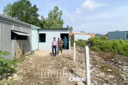 Xã Vĩnh Thái: Xử lý tình trạng xây dựng trái phép trên đất nông nghiệp