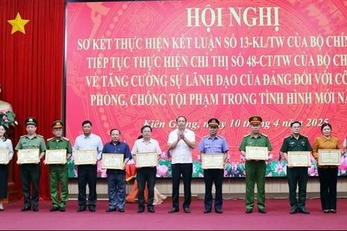 Kiên Giang: Huy động cả hệ thống chính trị và xã hội tham gia công tác phòng, chống tội phạm trong tình hình mới