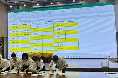 Ứng Hòa: Đấu giá thành công quyền sử dụng đất tại thôn Xà Cầu