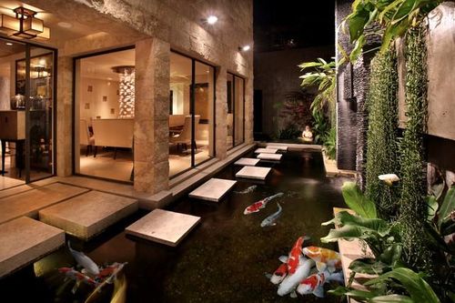 Những lợi ích khi xây hồ cá trong nhà
