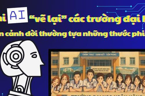 Gen Z tranh luận khi AI 'vẽ lại' các trường Đại học: Kẻ khen đẹp, người phản đối