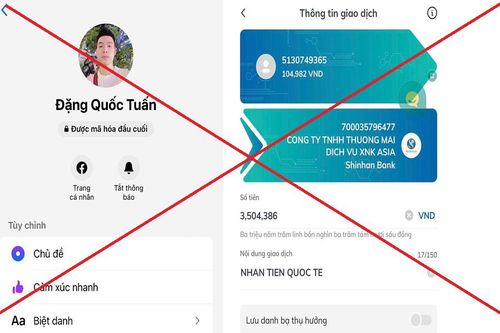Đề nghị bị hại chụp hình ảnh giao dịch ngân hàng gần nhất, thủ đoạn mới của những kẻ lừa đảo