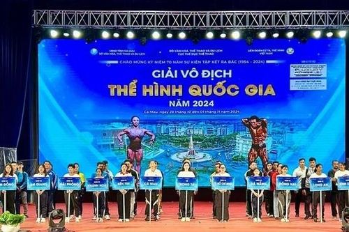 Cấm 3 năm thi đấu đối với 4 VĐV thể hình dính doping