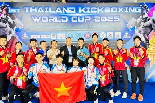 Đội kickboxing Việt Nam giành 5 HCV giải Cúp thế giới 2025