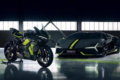 Ducati Panigale V4 Lamborghini - 'xế nổ 2 bánh' DNA siêu xe