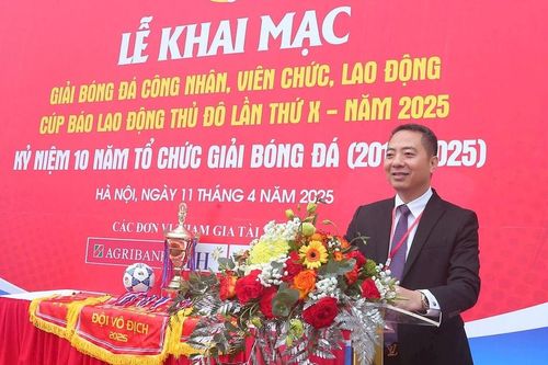17 đội bóng tranh tài tại Giải bóng đá CNVCLĐ Cúp Báo Lao động Thủ đô lần thứ X