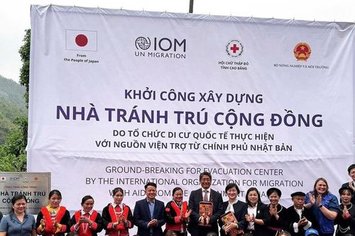 Hàng trăm hộ dân tộc thiểu số ở Bảo Lạc sắp có nơi trú ẩn an toàn khi thiên tai