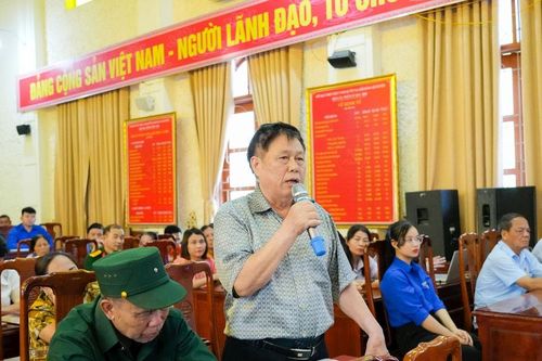 Cử tri huyện Anh Sơn đề xuất nhiều vấn đề liên quan sắp xếp đơn vị hành chính