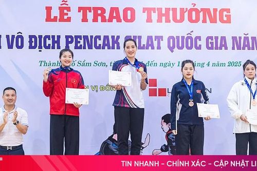 Hà Tĩnh giành 2 huy chương tại Giải vô địch Pencak Silat quốc gia