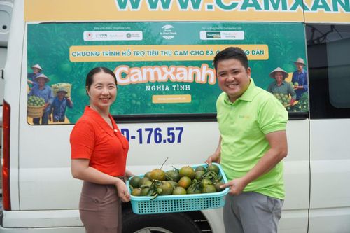 Cam xanh nghĩa tình 'giải cứu' nông sản bền vững