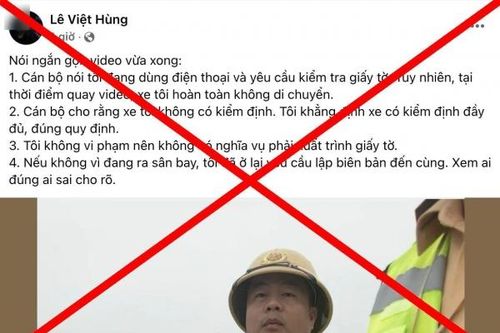 Cần xác minh, xử lý nghiêm sự ngông cuồng, lệch chuẩn của Lê Việt Hùng