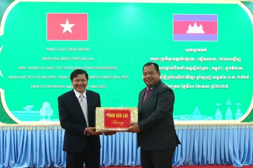 Tiếp tục vun đắp tình đoàn kết, hữu nghị giữa tỉnh Stung Treng và Gia Lai