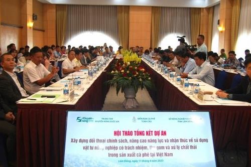 Sử dụng vật tư nông nghiệp có trách nhiệm, thu gom và xử lý chất thải trong sản xuất cà phê tại Việt Nam