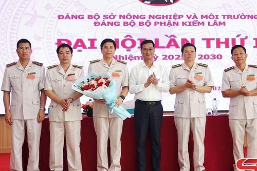 Đại hội Đảng bộ bộ phận Chi cục Kiểm lâm tỉnh Sơn La thành công tốt đẹp