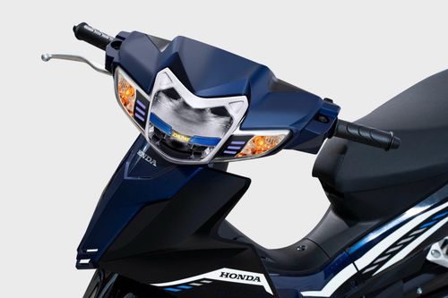 Xe máy Honda Blade 110 có thêm tùy chọn độ đèn 'cực chất'
