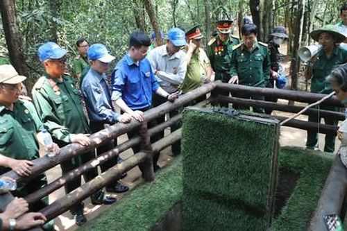 Hành trình về 'Đất thép' Củ Chi của những người góp phần làm nên Đại thắng mùa Xuân 1975