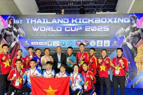 Đội tuyển kickboxing Việt Nam giành 5 Huy chương vàng tại Cúp thế giới