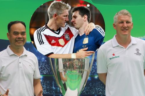 Huyền thoại của đội tuyển Đức cùng chiếc cúp vô địch Champions League có mặt tại Việt Nam