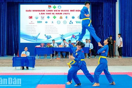 Vĩnh Long: Khai mạc Giải Vovinam sinh viên mở rộng năm 2025