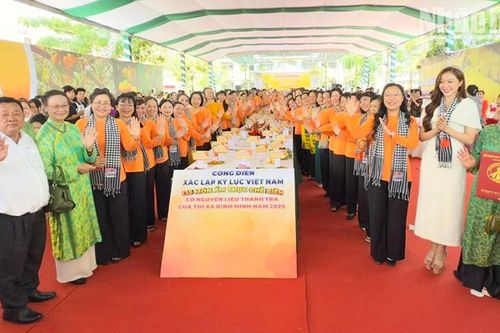 Vĩnh Long được xác lập kỷ lục Việt Nam 135 món ăn chế biến từ trái thanh trà