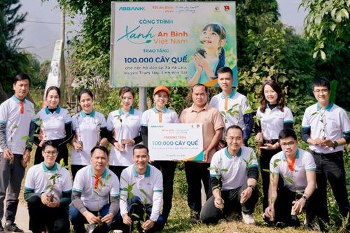 ABBANK gây quỹ thành công 100.000 cây quế tặng bà con tỉnh Yên Bái