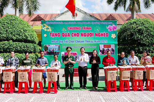 Bộ đội Biên phòng tỉnh Sóc Trăng: Nhiều hoạt động ý nghĩa nhân dịp Tết cổ truyền Chol Chnam Thmay