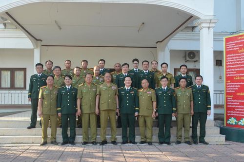 BĐBP Quảng Bình, thành phố Huế chúc Tết cổ truyền Bunpimay các lực lượng vũ trang Lào