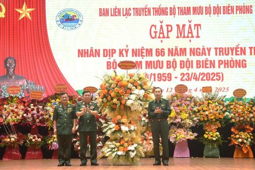 Gặp mặt kỷ niệm 66 năm Ngày Truyền thống Bộ Tham mưu BĐBP