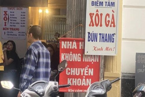 Quán ăn không nhận chuyển khoản: Đừng 'đi lùi' trong thời đại số