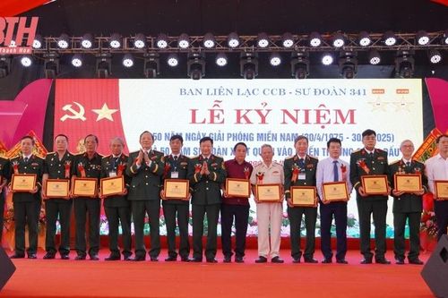 Kỷ niệm 50 năm Sư đoàn 341 xuất quân vào chiến trường chiến đấu