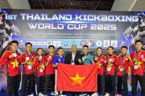 Việt Nam giành 5 huy chương vàng tại Cúp Kickboxing thế giới 2025
