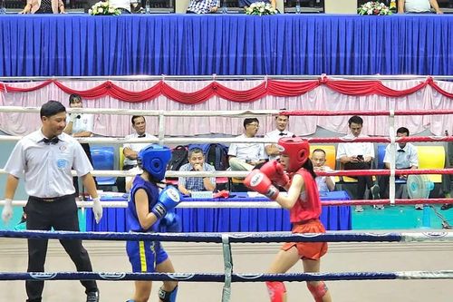 110 vận động viên tranh tài ở giải vô địch kickboxing tỉnh Gia Lai