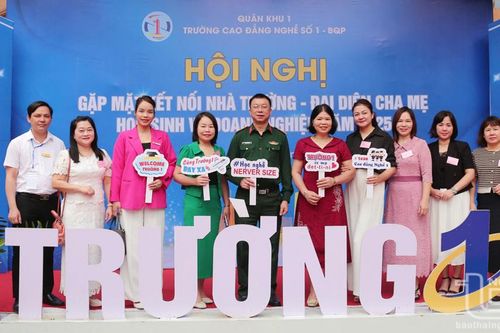 Trường Cao đẳng nghề số 1 Bộ Quốc phòng: Tăng cường kết nối trong đào tạo nghề