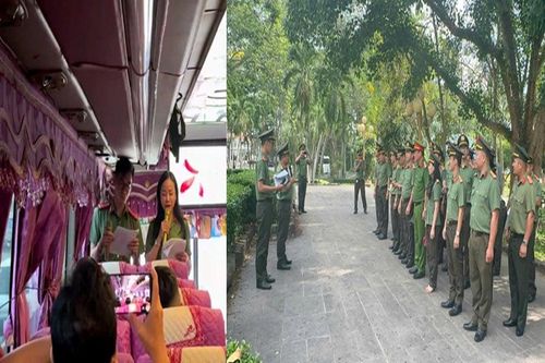 Học viên Trường ĐH An ninh Nhân dân tham quan, thực hành tiếng Anh tại Khu di tích Địa đạo Củ Chi