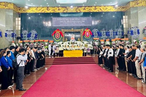 Tiễn biệt GS.TS Phan Lương Cầm, phu nhân cố Thủ tướng Võ Văn Kiệt