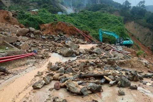Mưa lớn gây sạt lở nghiêm trọng tại Lào Cai