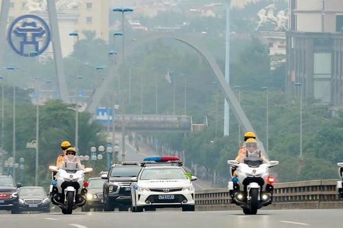 Hà Nội phân luồng giao thông đón đoàn khách quốc tế trong 2 ngày 14 và 15/4