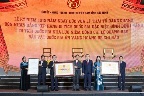 Chủ tịch Quốc hội: Bắc Ninh sẽ tiếp tục gìn giữ các giá trị văn hóa, quyết tâm xây dựng quê hương giàu đẹp