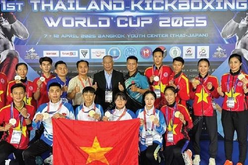 Cúp Kickboxing thế giới năm 2025: Việt Nam giành 19 huy chương các loại
