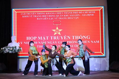 Họp mặt truyền thống lực lượng vũ trang Hoa vận tại TP Hồ Chí Minh