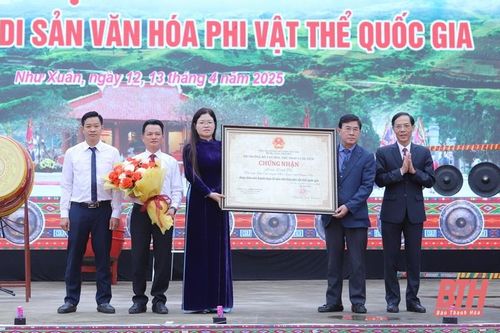 Đón Bằng công nhận Lễ hội Đình Thi là di sản văn hóa phi vật thể quốc gia