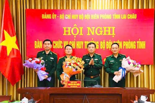 Thượng tá Trương Minh Đức được bổ nhiệm giữ chức Chỉ huy trưởng Bộ Chỉ huy Bộ đội Biên phòng tỉnh Lai Châu