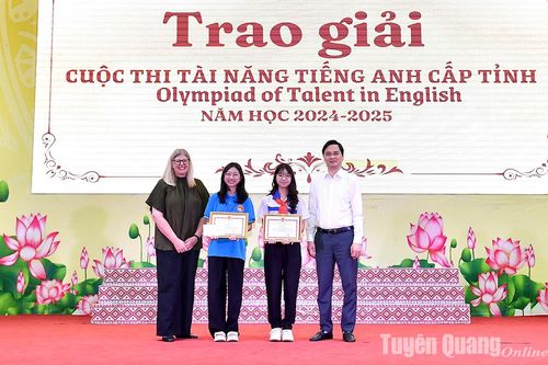 Sở Giáo dục và Đào tạo tổ chức cuộc thi Tài năng tiếng Anh dành cho học sinh trung học