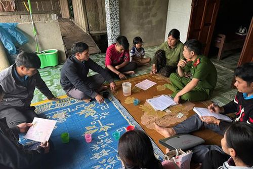 Công an xã giữ vững an ninh trật tự địa bàn giáp ranh
