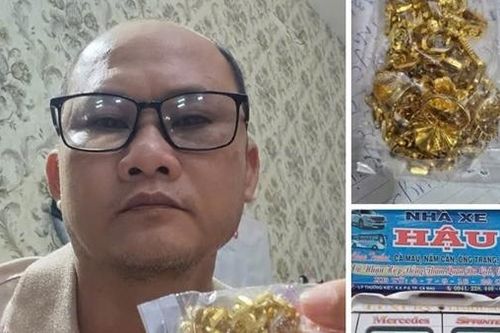 Chủ nhà xe đăng thông tin tìm người đánh rơi bịch vàng
