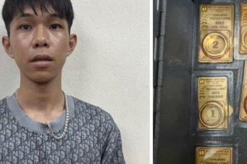 Đối tượng vờ mua, gây ra nhiều vụ cướp tiệm vàng ở Hà Nội sa lưới