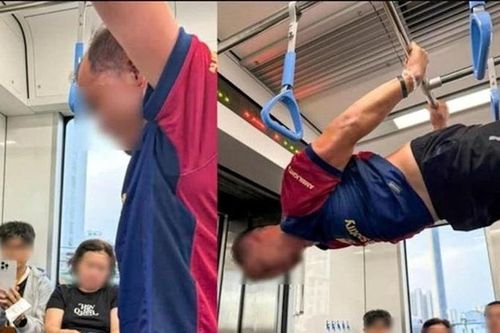 Đã xác minh được danh tính người đàn ông 'hít xà đơn' trên metro số 1