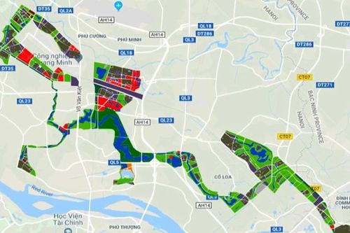 Điều chỉnh quy hoạch phân khu đô thị GN(C), huyện Mê Linh
